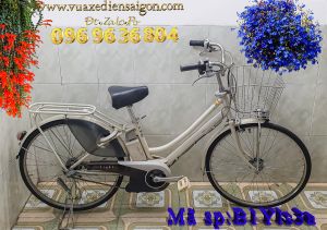 Xe đạp điện Nhật 3 chế độ  : Pas City M